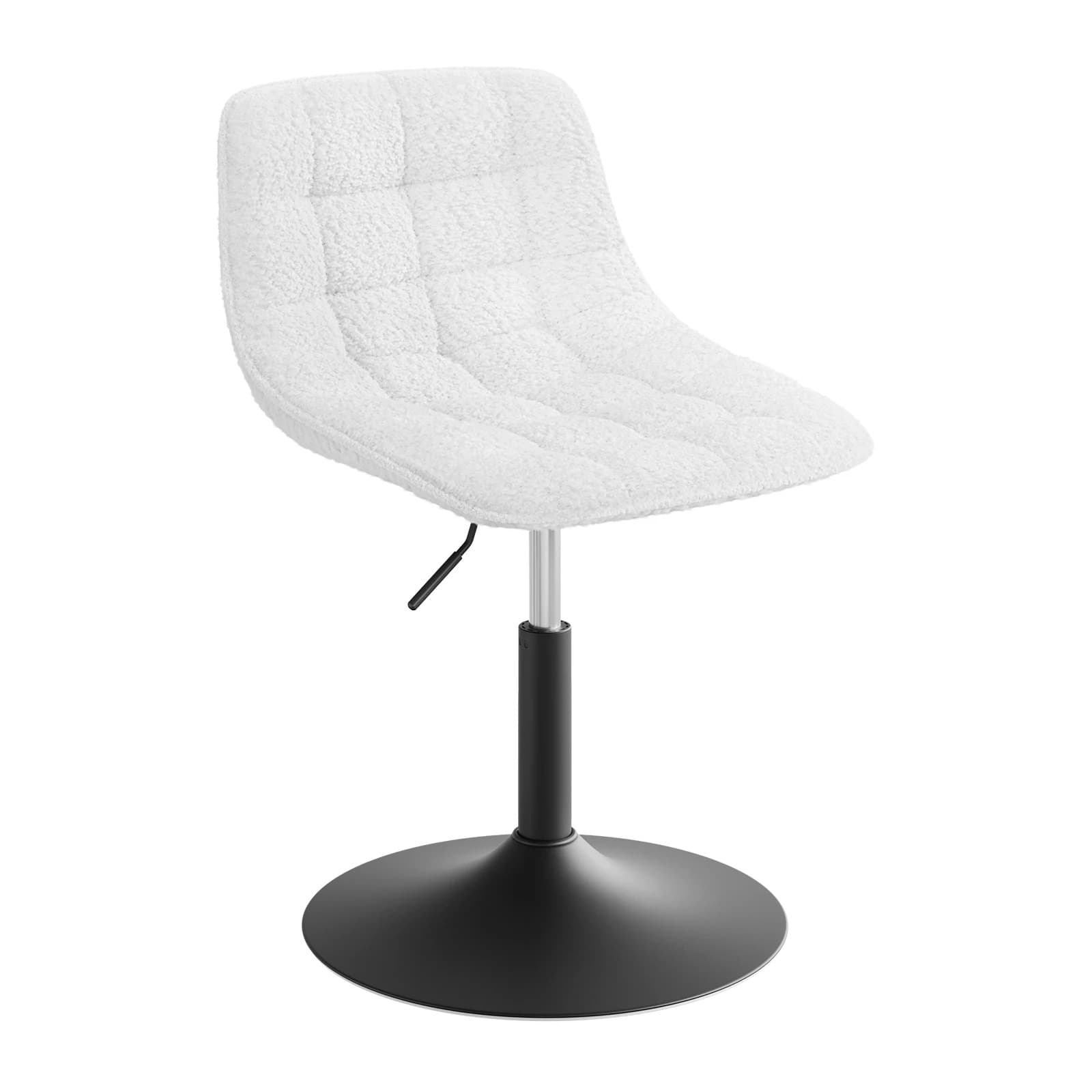 Tabouret de coiffeuse pivotant WOLTU, hauteur réglable de 15 à 49,5 cm
